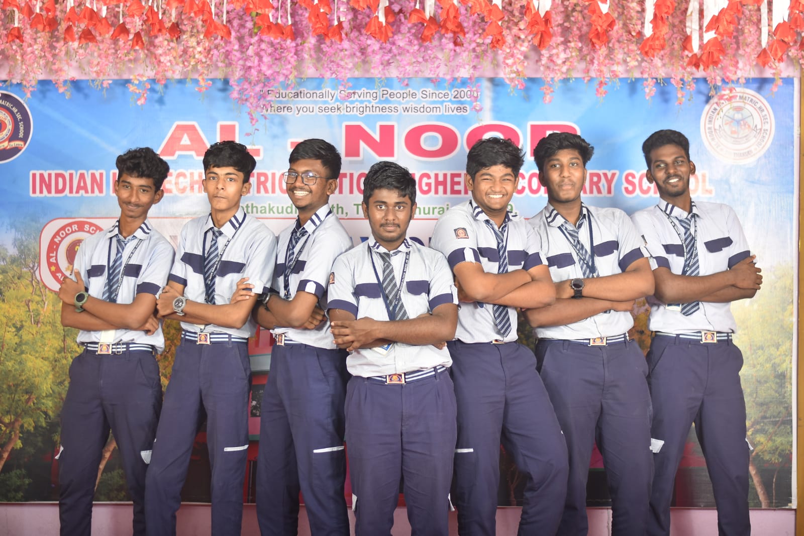 Students at assembly